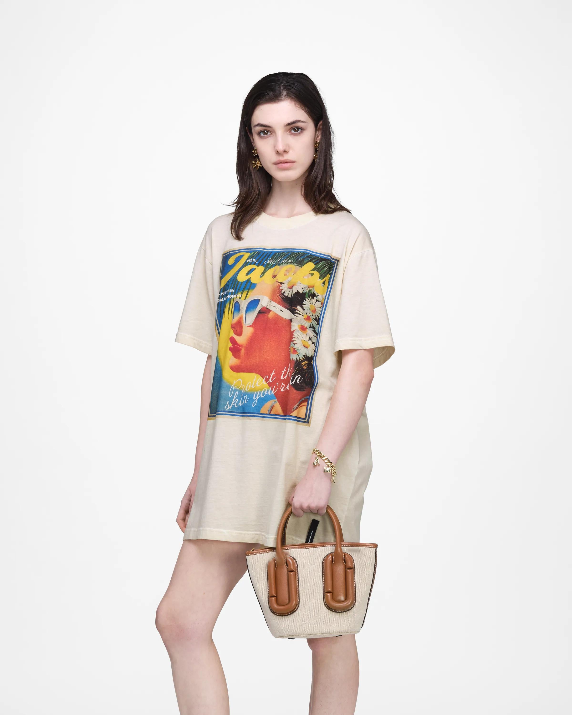 Babe Small Tote In Canvas
