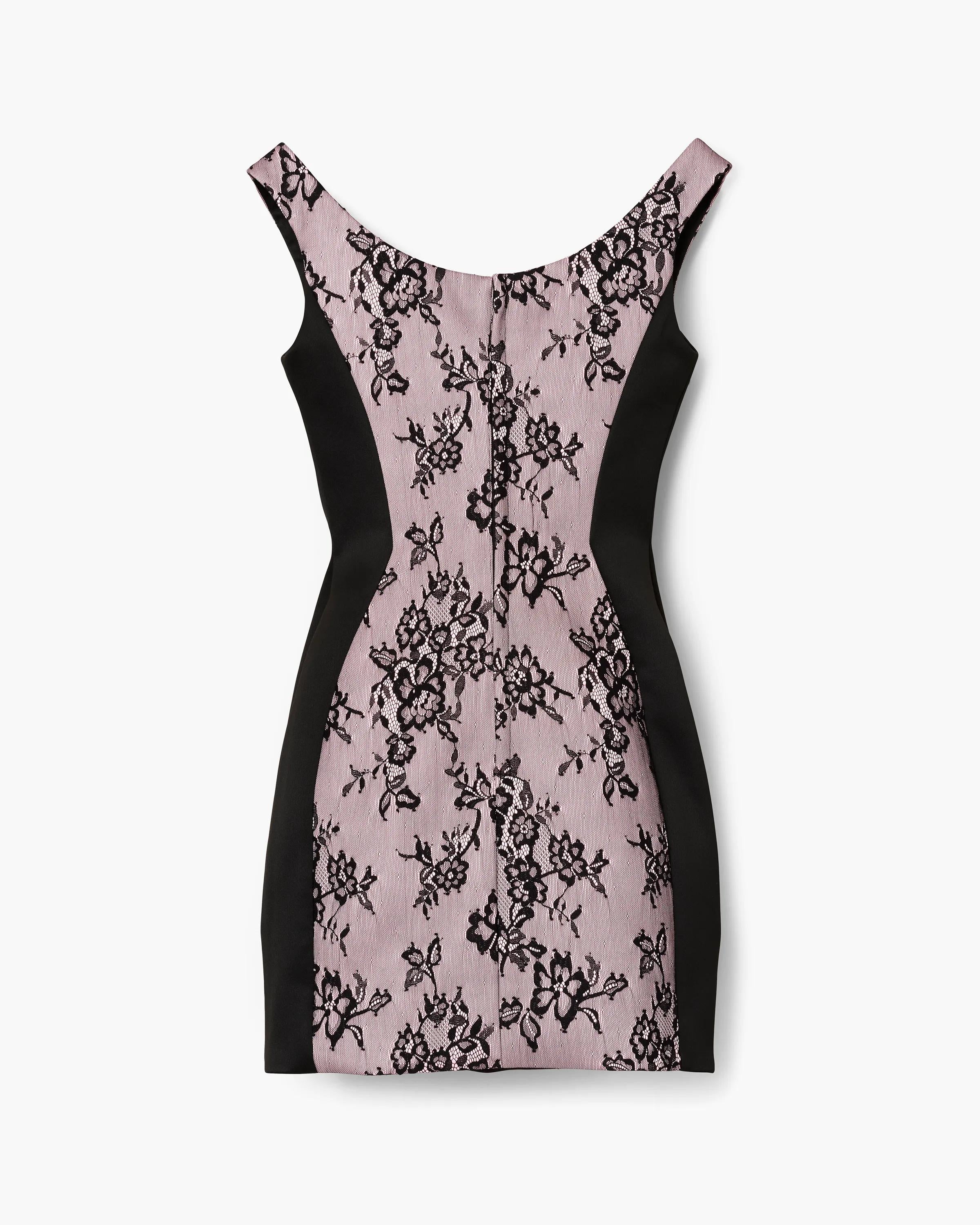 Sculpted Lace Shadow Dress