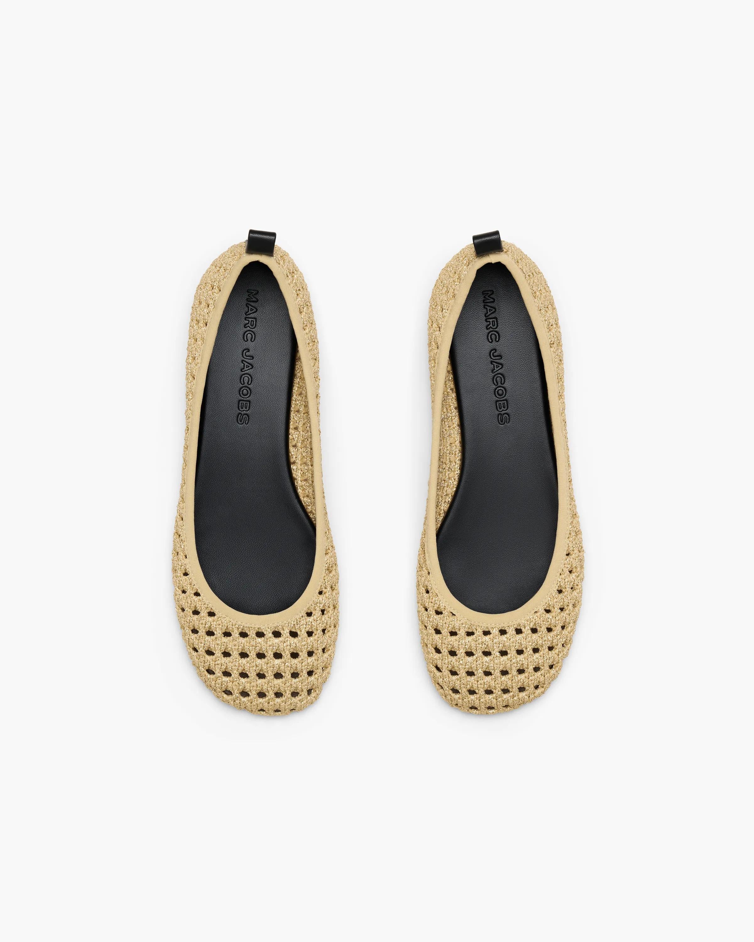 The Crochet Lace Up Ballerina