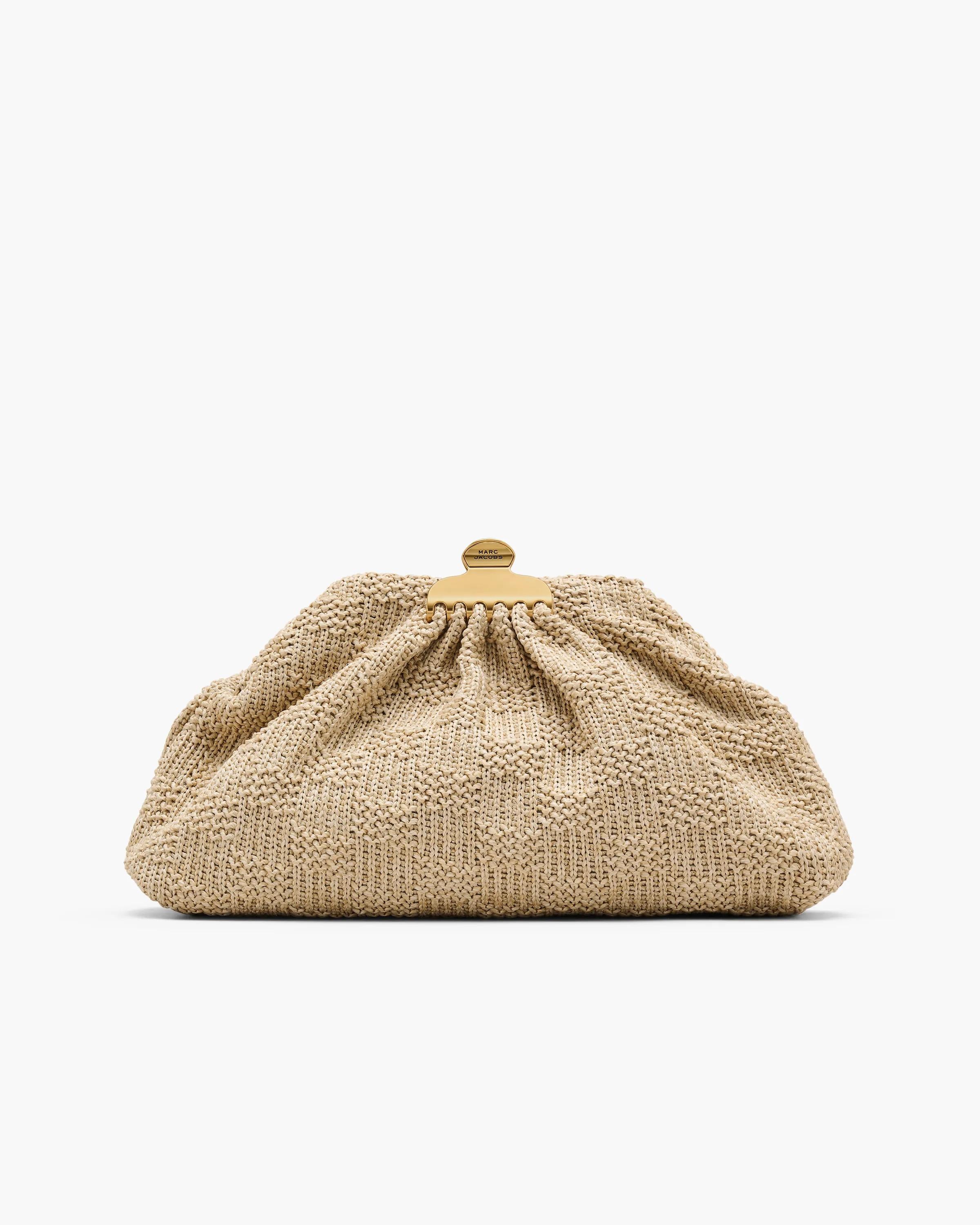 The Summer Woven Glam Clutch