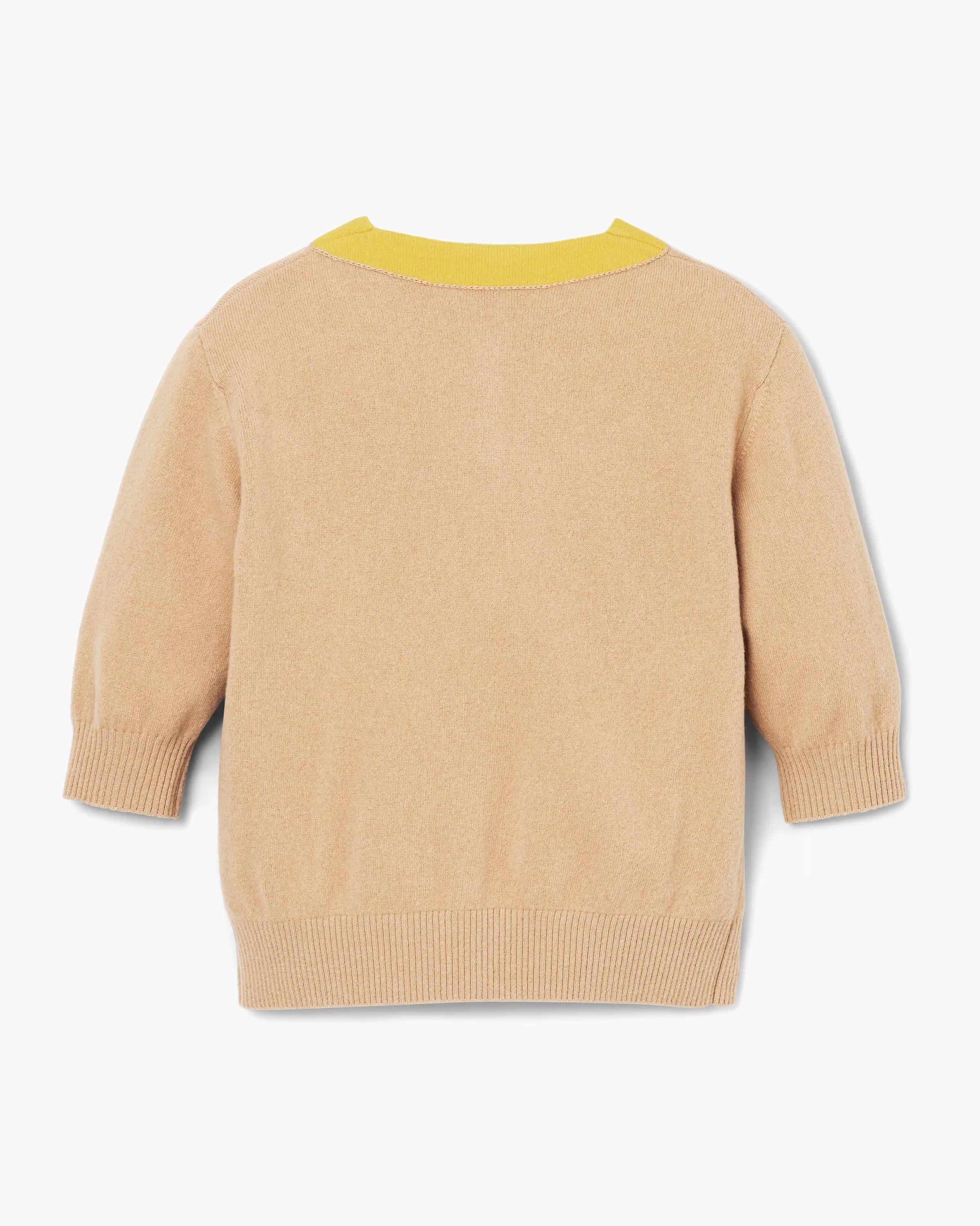 Trompe L'Oeil Knit Polo
