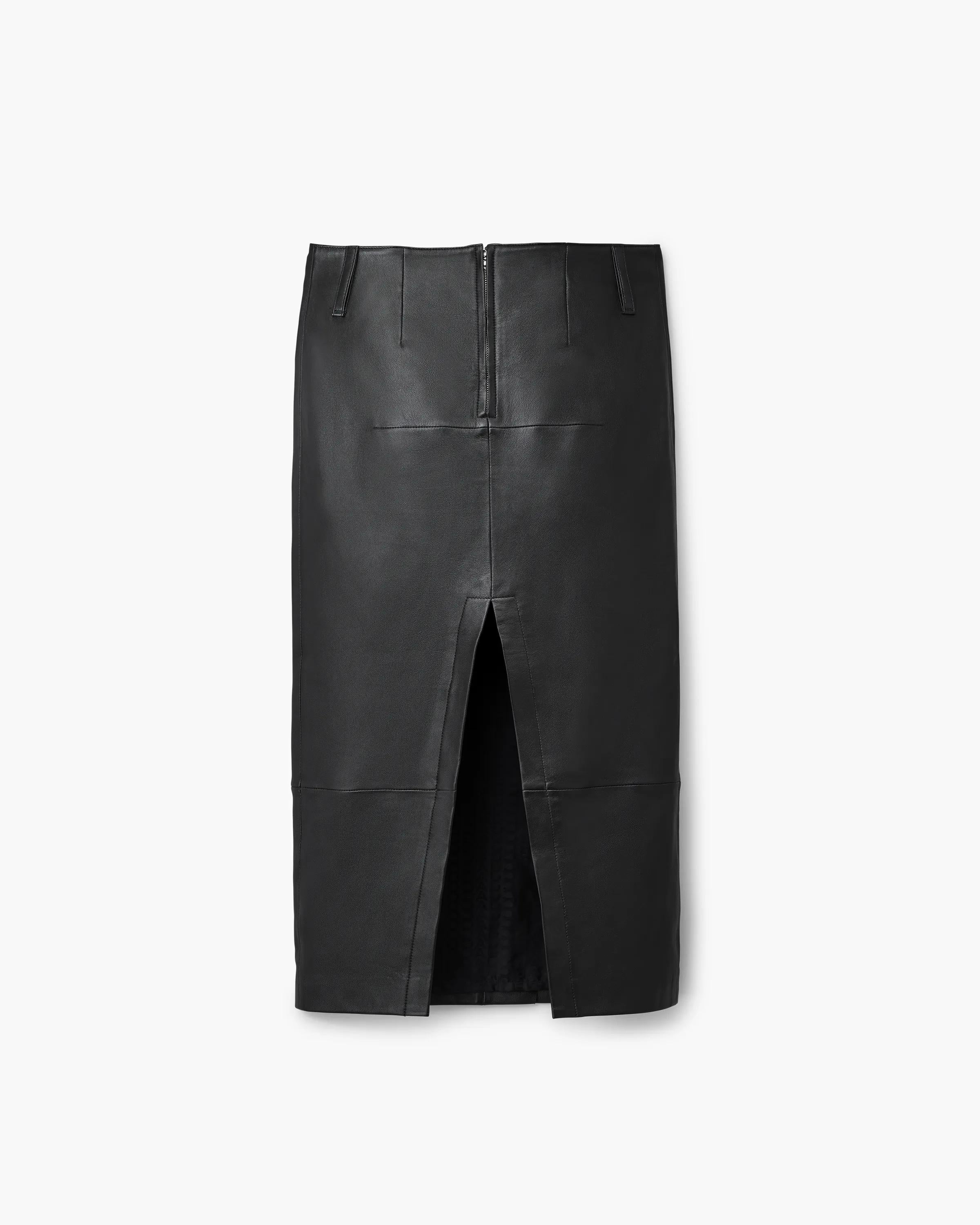 Leather Slim Skirt