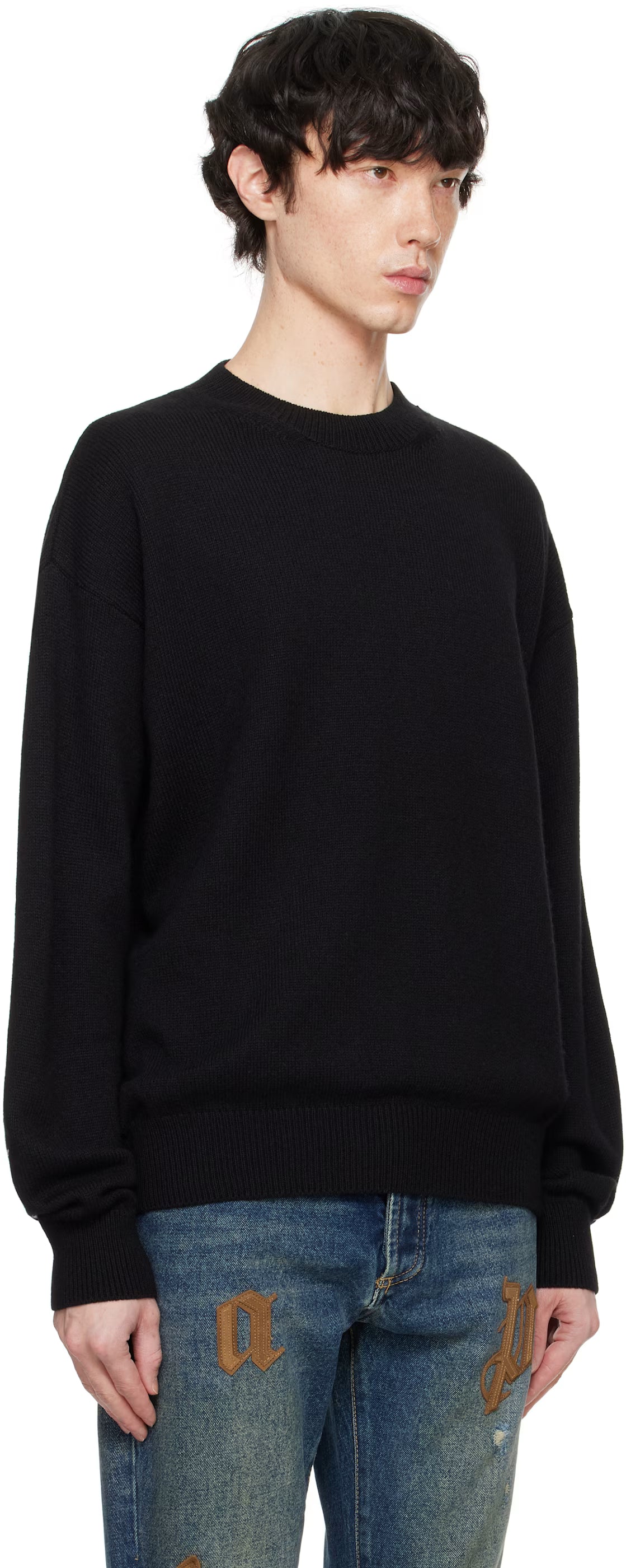 Black Monogram Series Sweater