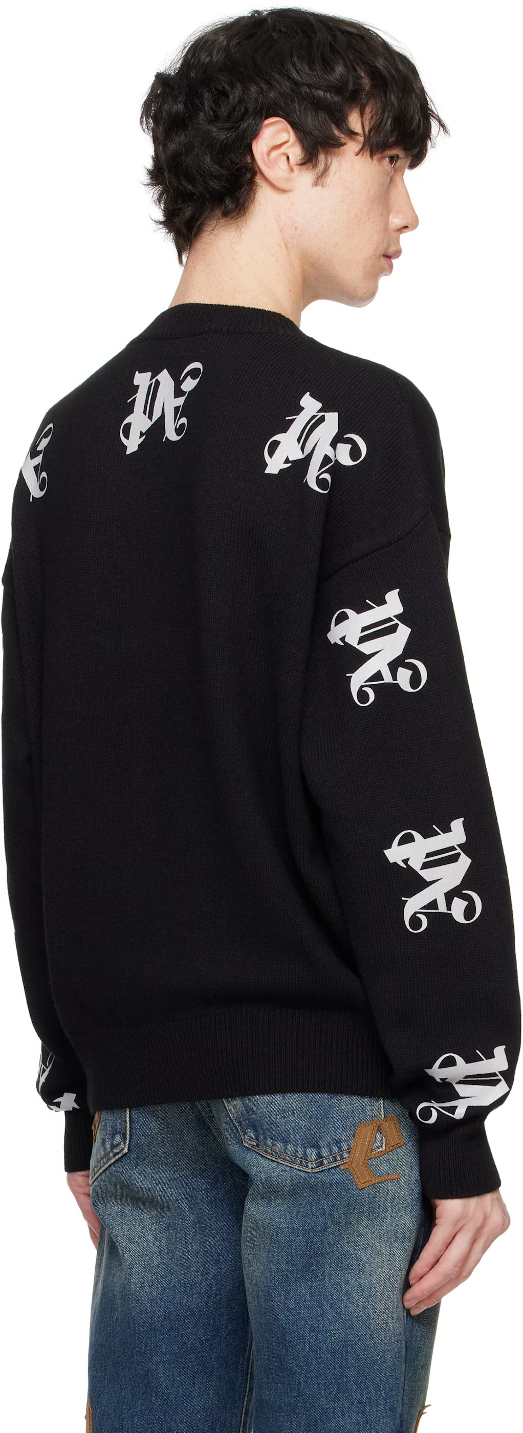 Black Monogram Series Sweater