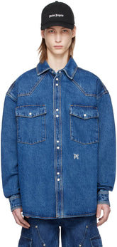 Blue Monogram Denim Shirt