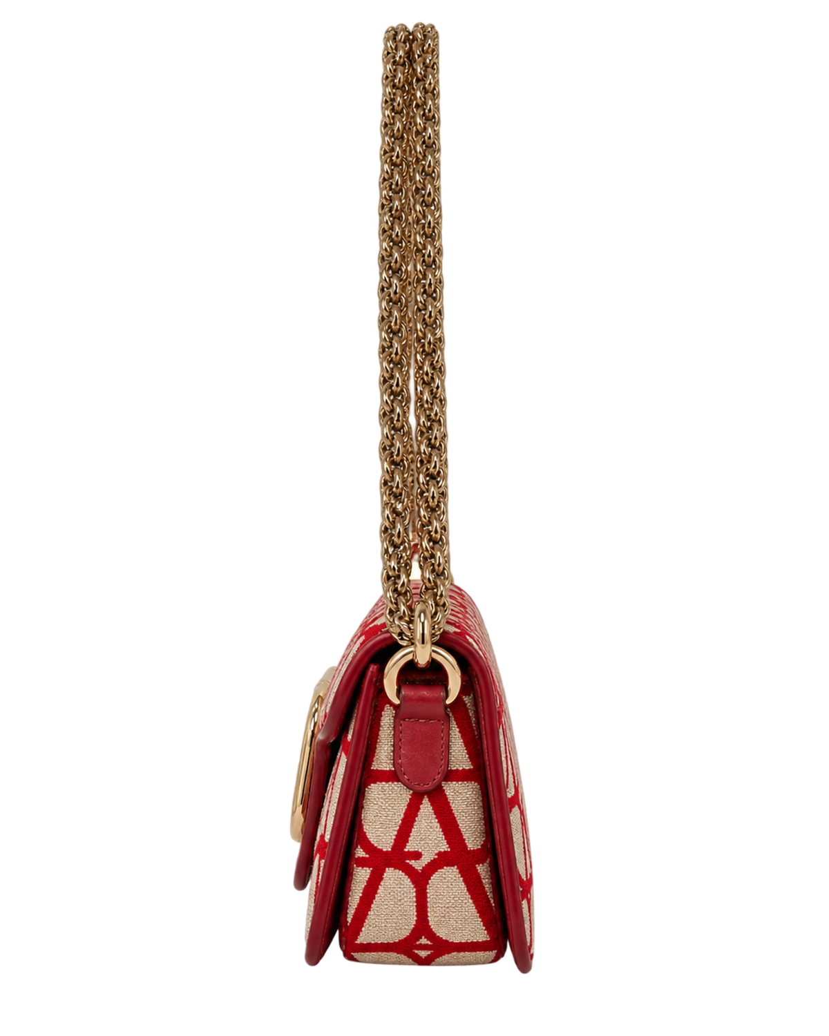 Valentino Garavani Monogram logo-plaque shoulder bag