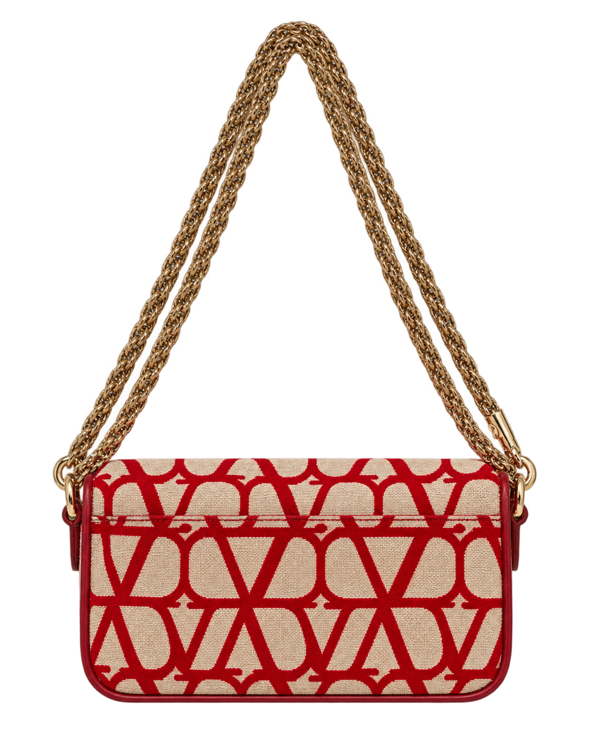 Valentino Garavani Monogram logo-plaque shoulder bag
