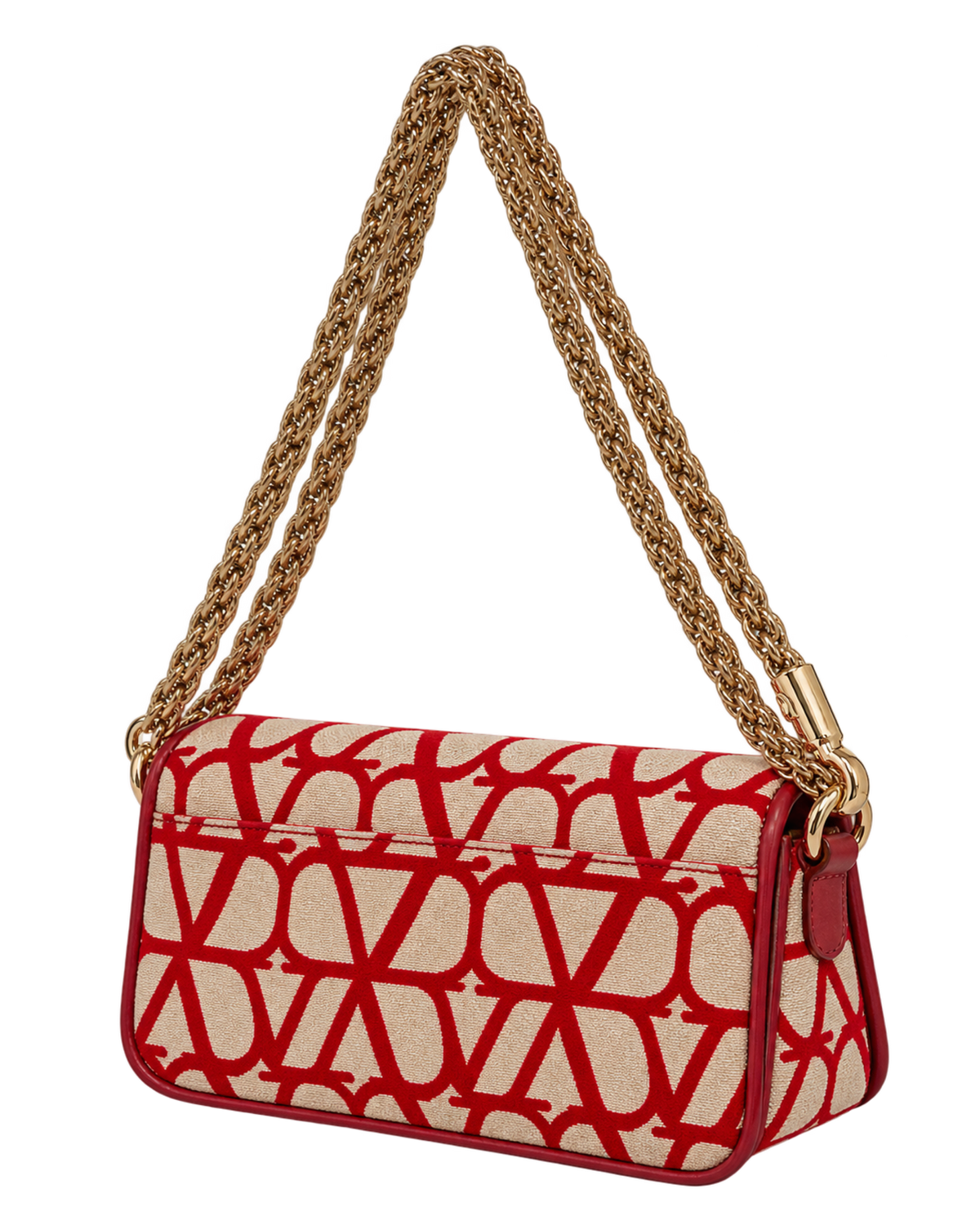 Valentino Garavani Monogram logo-plaque shoulder bag