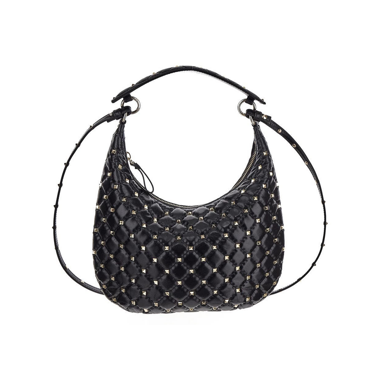 Valentino Garavani Rockstud Spike Small Hobo Bag