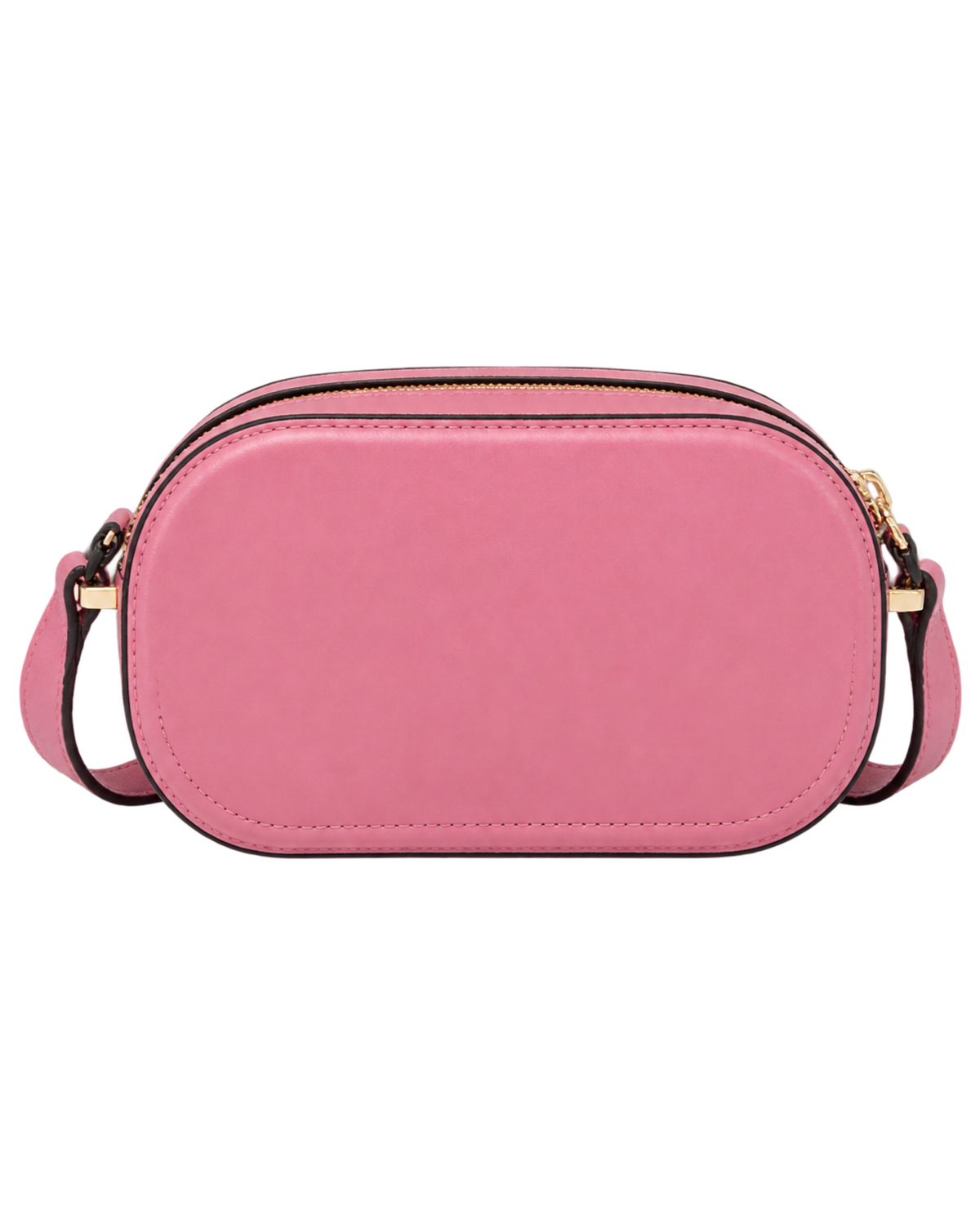 Valentino Pink Leather Logo Go Crossbody Bag