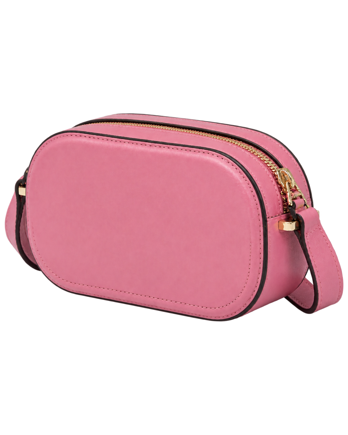 Valentino Pink Leather Logo Go Crossbody Bag