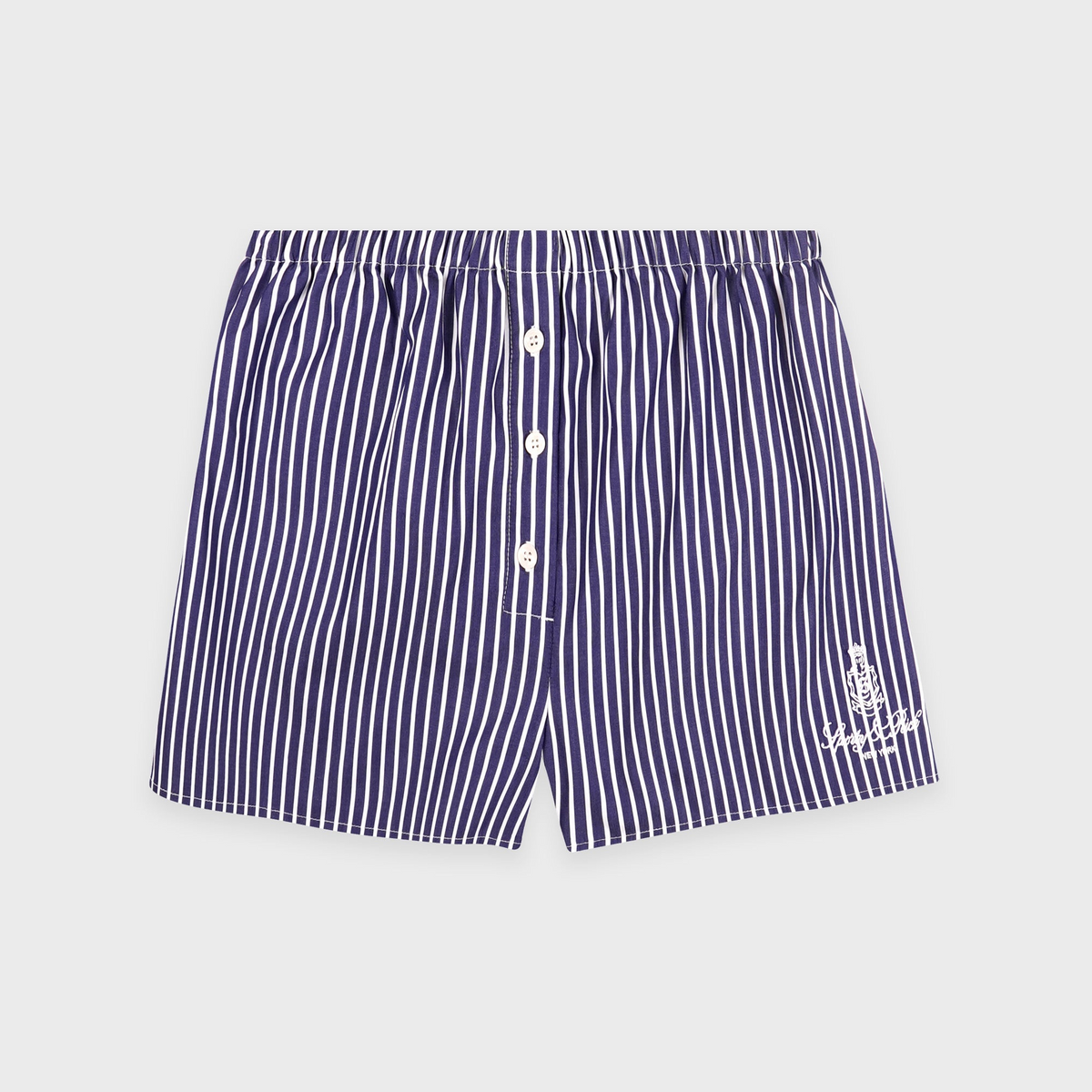 Vendome Mini Boxer - Blue Striped
