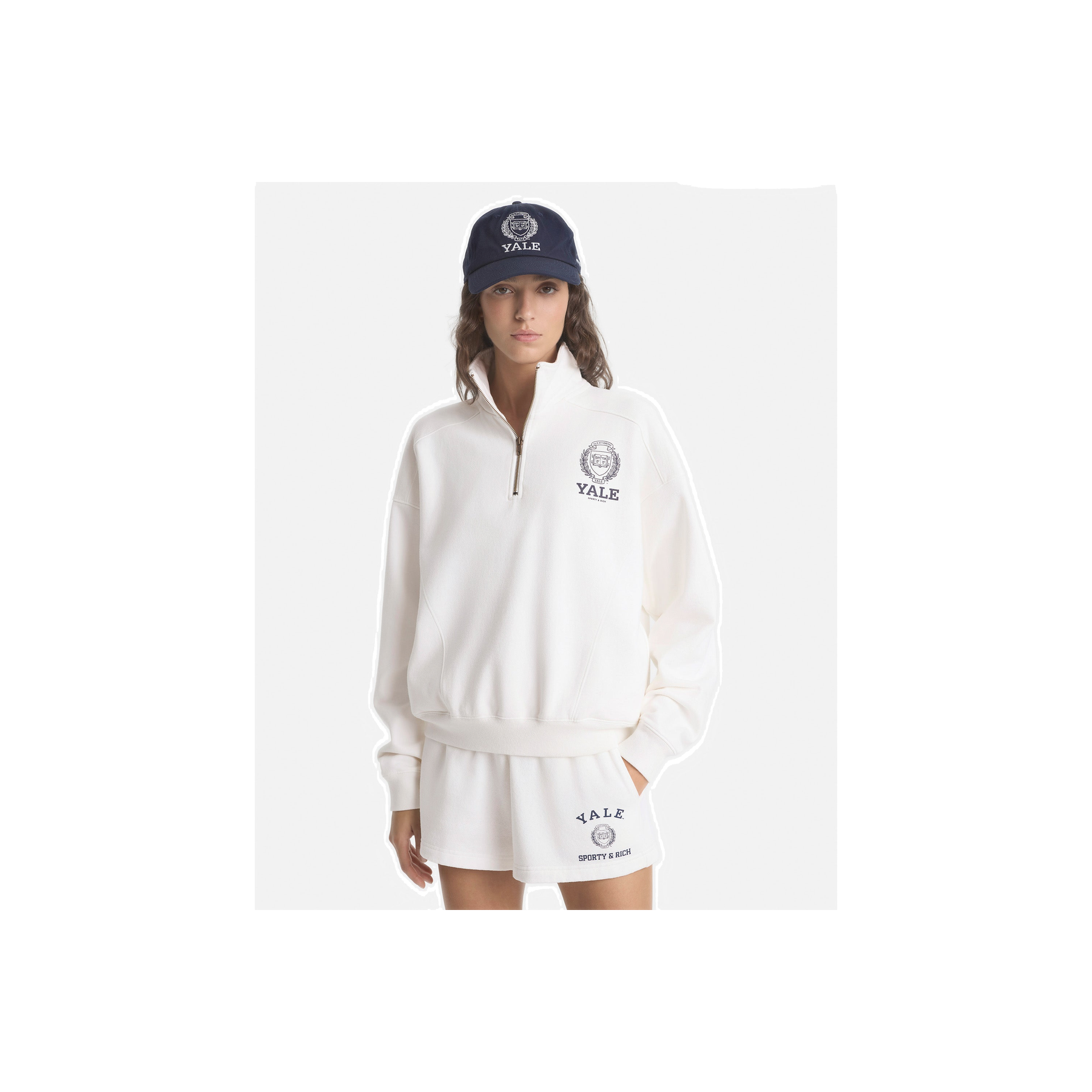 Veritas Soft Disco Short - White/Navy