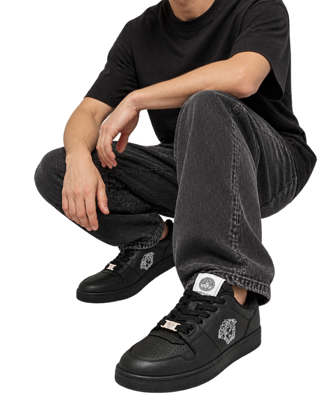 Versace Medusa-print sneakers