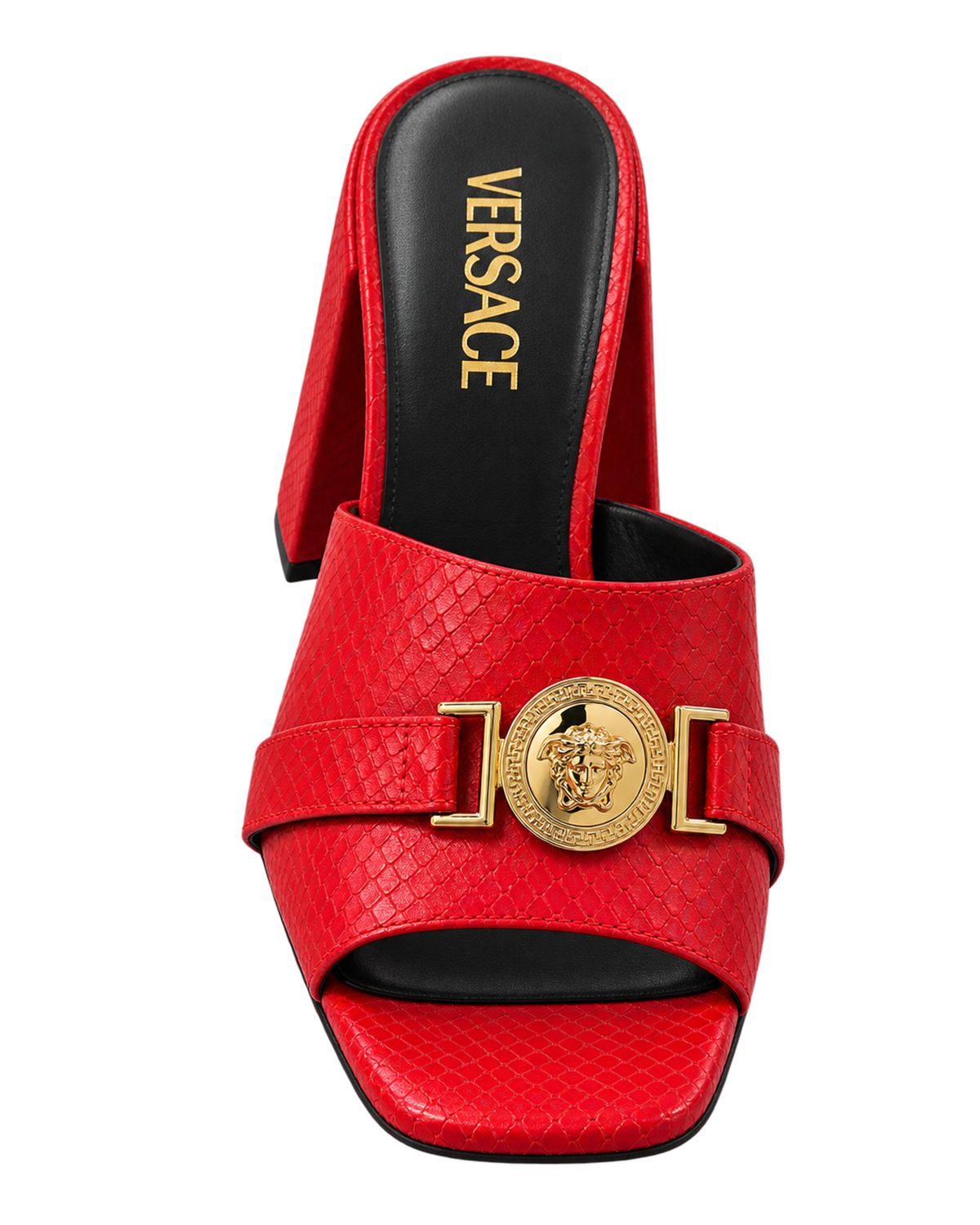Versace Red Medusa Heels