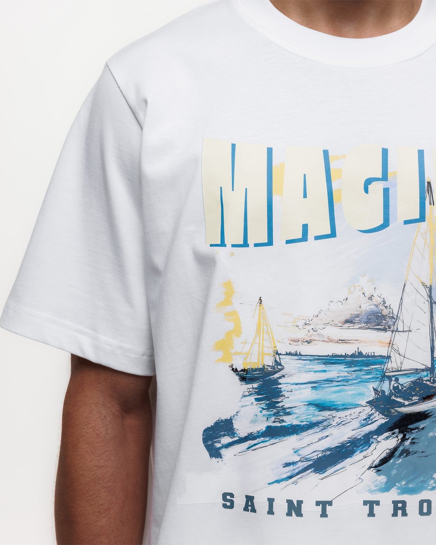 Magiri Voyage Printed T-Shirt in White