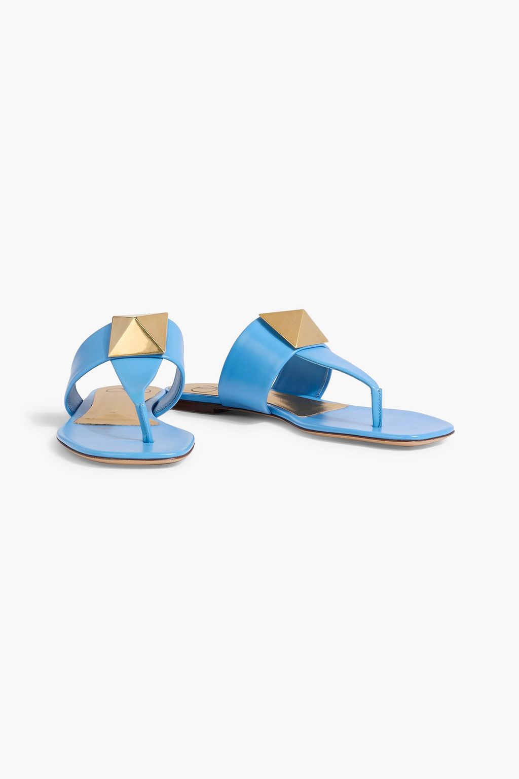 Valentino Garavani One Stud leather thong sandals