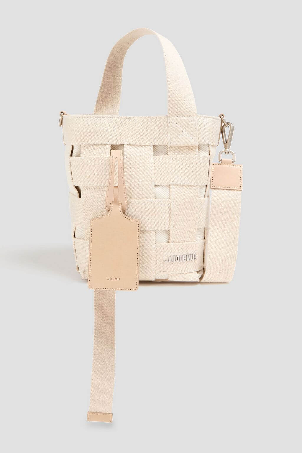 Jacquemus JACQUEMUS Le Seau woven grosgrain and canvas bucket bag - Bags | Shop From The Mirage