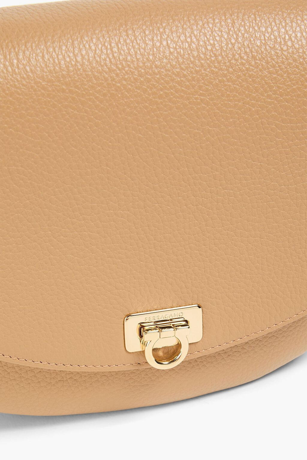 Ferragamo FERRAGAMO Travel pebbled-leather cross-body bag - Bags | Shop From The Mirage
