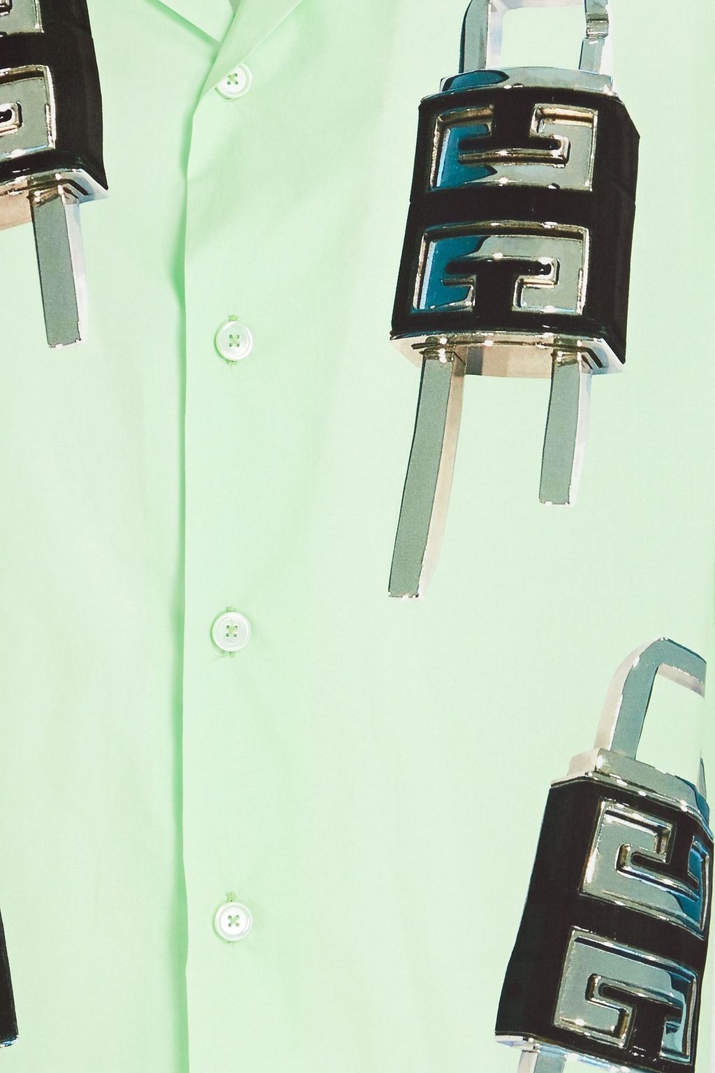 Givenchy GIVENCHY Printed cotton-poplin shirt - Size: M Shirts | Shop From The Mirage