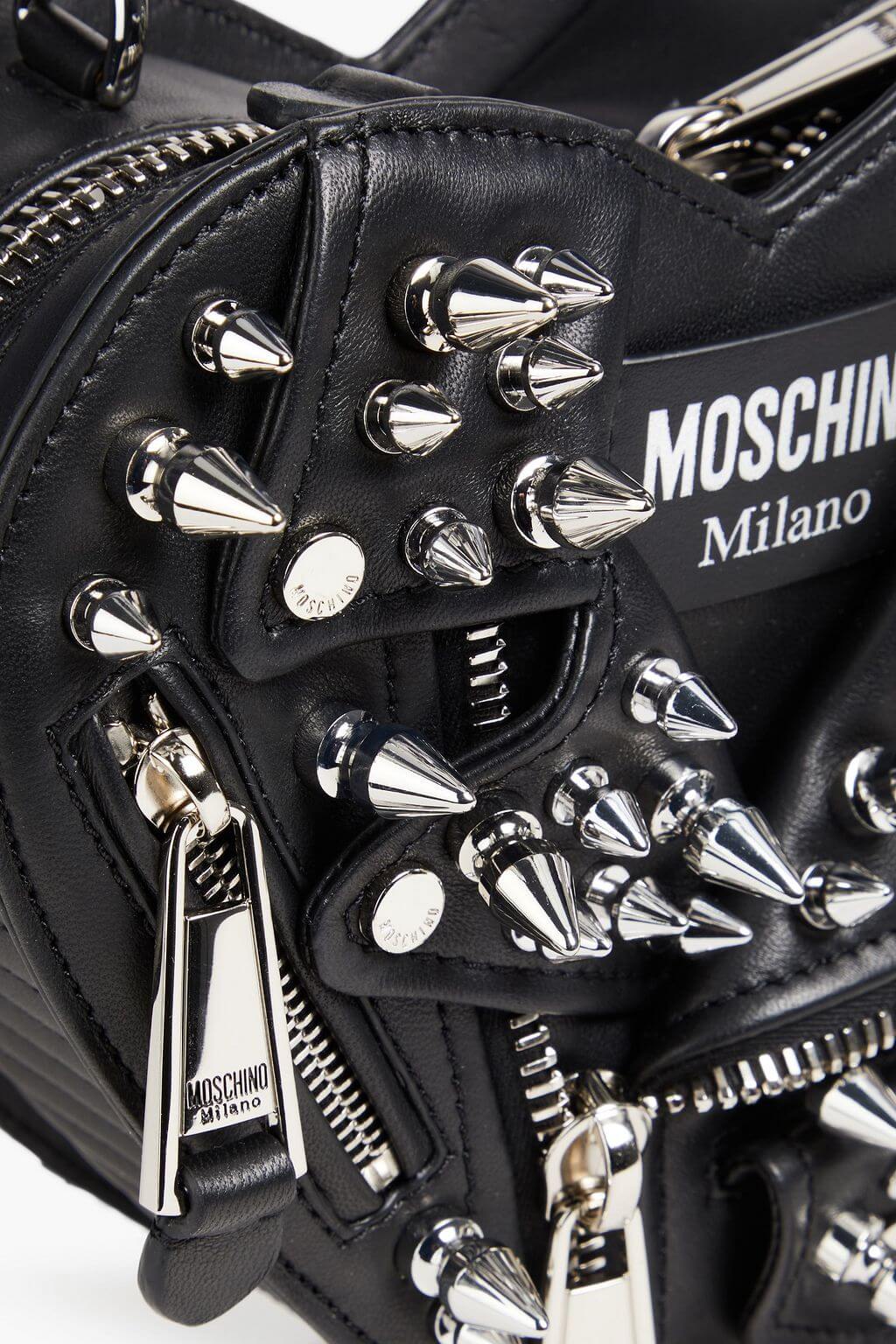 Moschino MOSCHINO Embellished leather tote - Bags | Shop From The Mirage