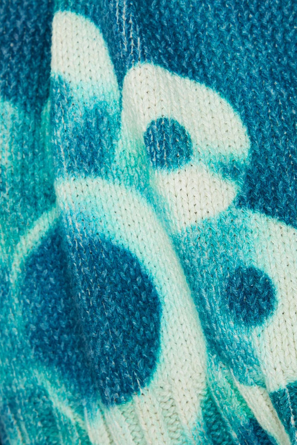 Maison Margiela MAISON MARGIELA Tie-dyed ribbed-knit sweater - Size: XS Sweatshirts | Shop From The Mirage