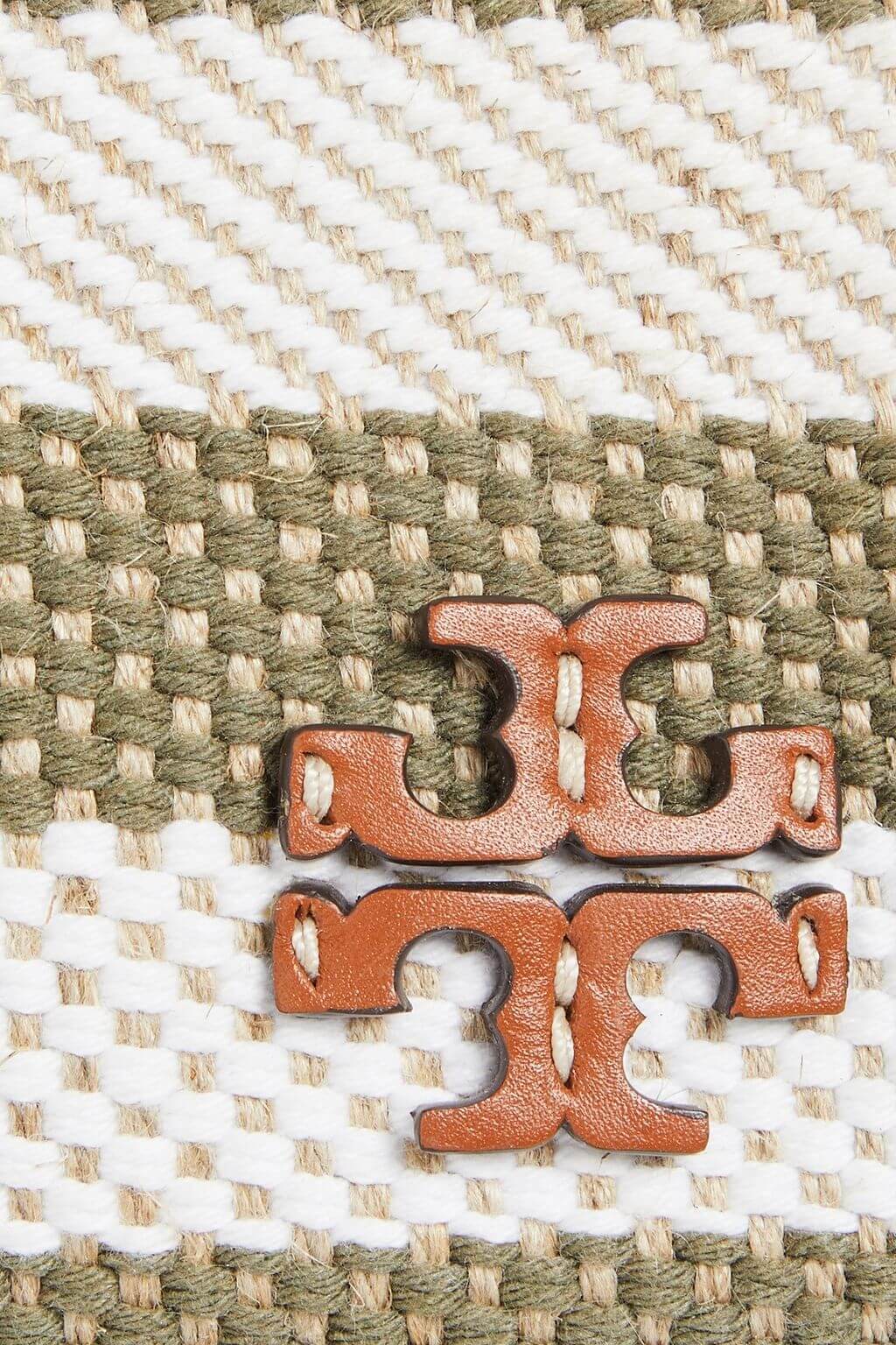 Tory Burch TORY BURCH Mcgraw striped tweed shoulder bag - Bags | Shop From The Mirage