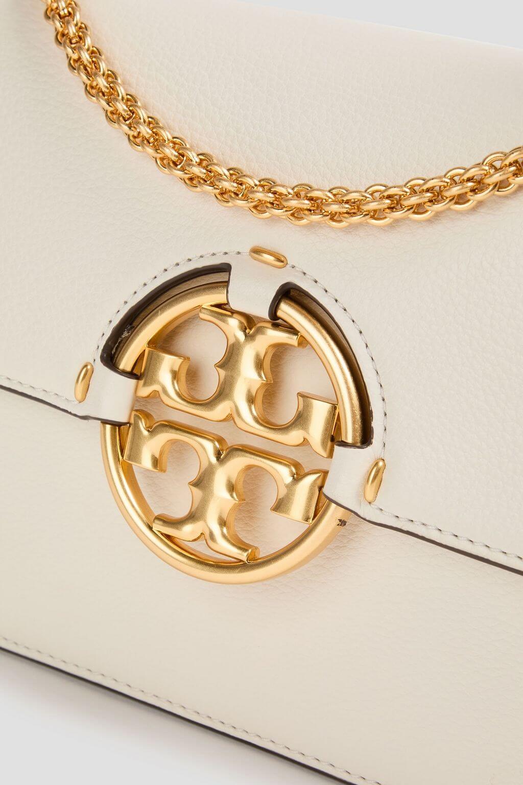 Tory Burch TORY BURCH Eleanor pebbled-leather shoulder bag - Bags | Shop From The Mirage