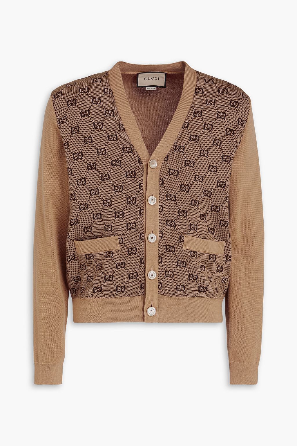Gucci GUCCI Jacquard wool cardigan - Size: S Sweatshirts | Shop From The Mirage