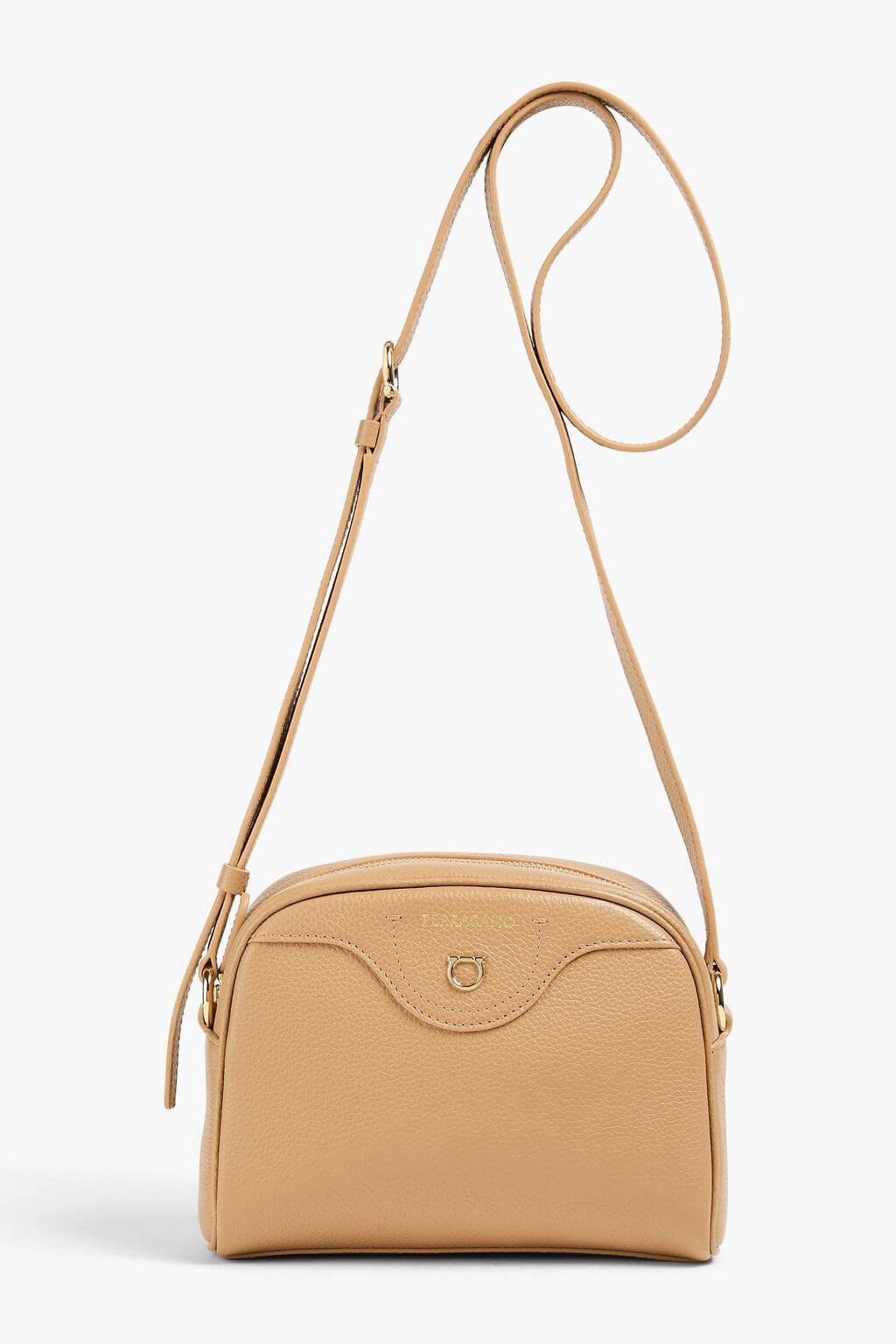 Ferragamo FERRAGAMO Pebbled-leather shoulder bag - Bags | Shop From The Mirage