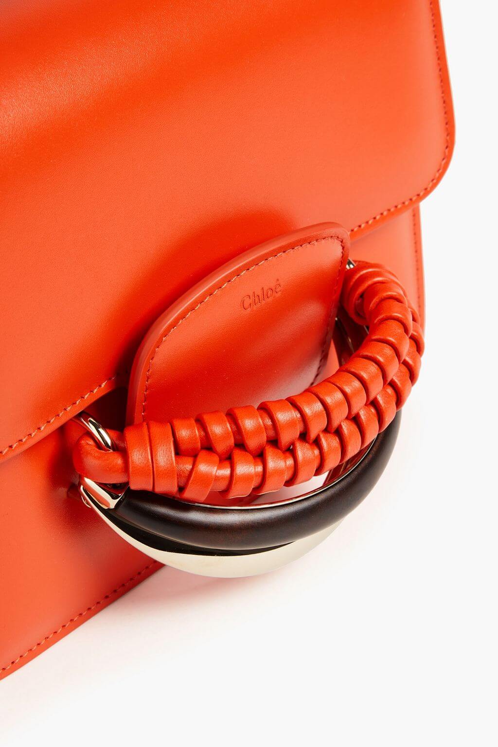 Chloé CHLOÉ Kattie embellished leather cross-body bag - Bags | Shop From The Mirage