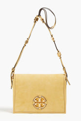 Tory Burch TORY BURCH Miller embellished suede cross-body bag - Bags | Shop From The Mirage