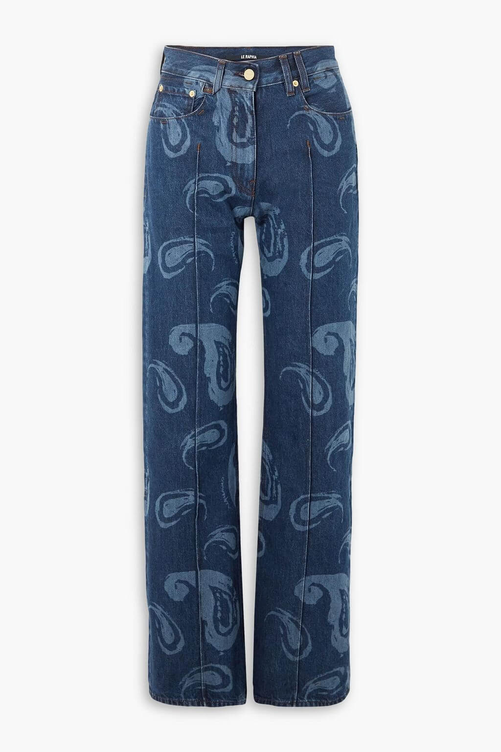 Jacquemus JACQUEMUS Bordado mid-rise straight-leg jeans - Size: 26 Jeans | Shop From The Mirage