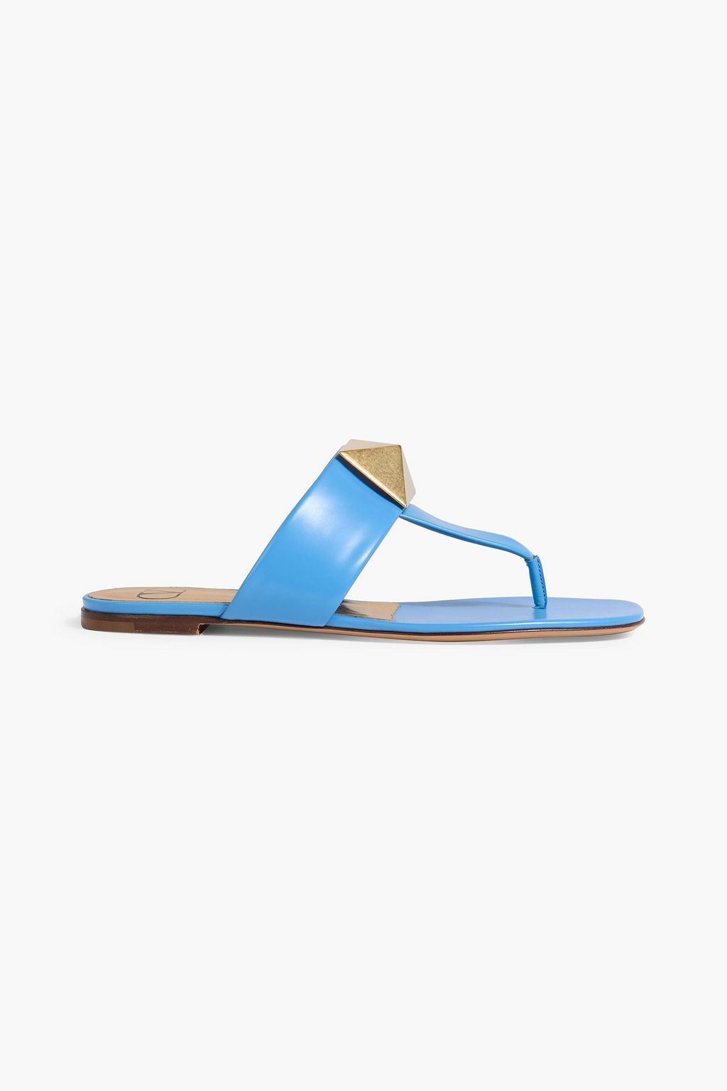 Valentino Garavani One Stud leather thong sandals