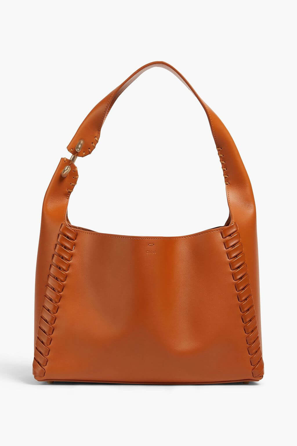 ChloΓ© CHLOΓ Mate whipstitched leather shoulder bag - Bags | Shop From The Mirage