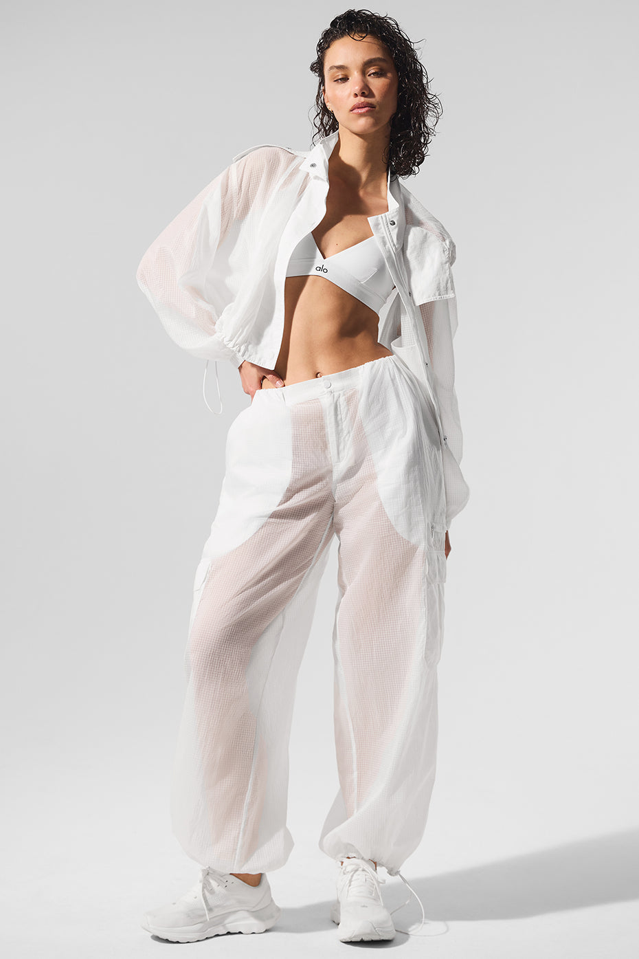 Cropped Game Time Full Zip Jacket