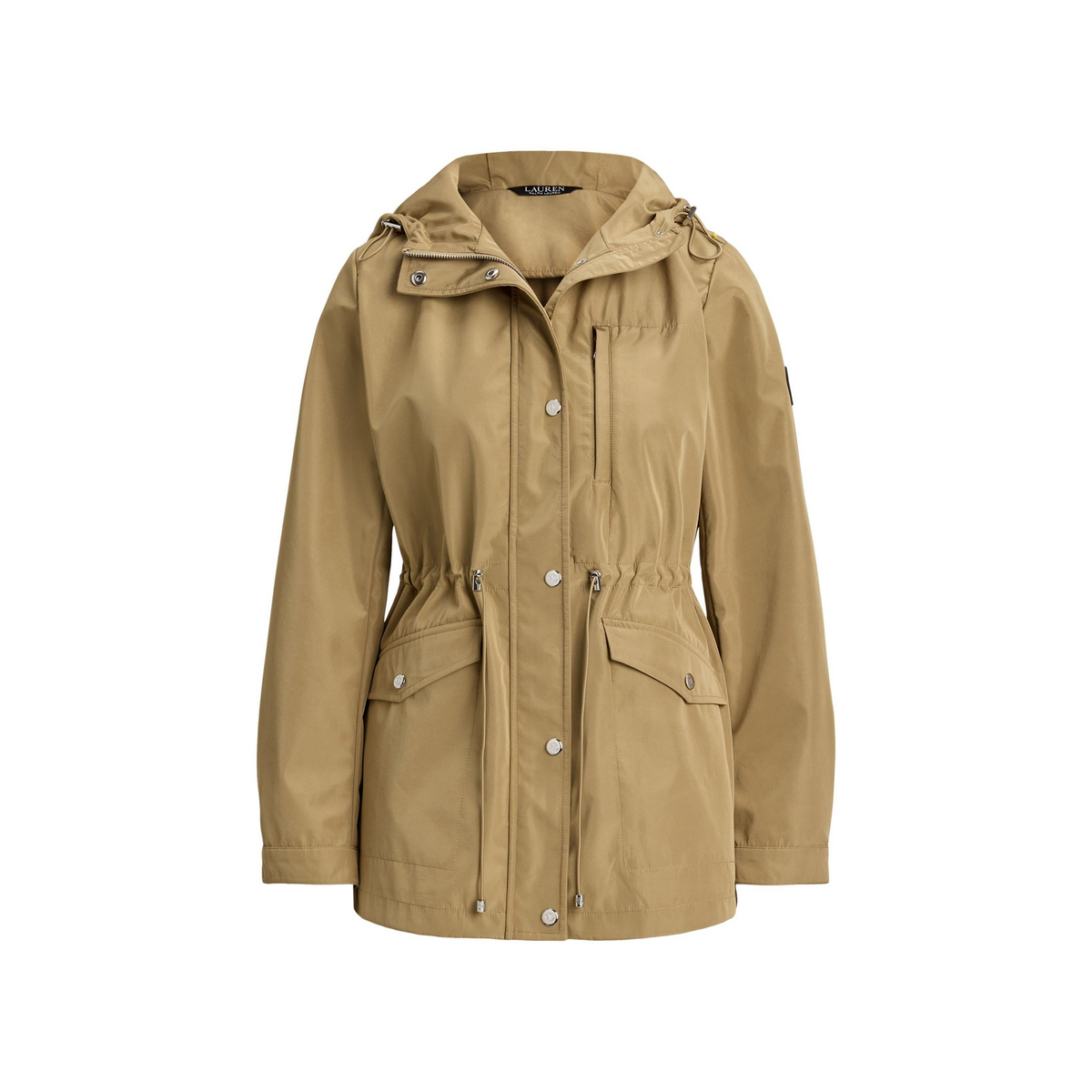 Water-Resistant Adjustable Rain Anorak