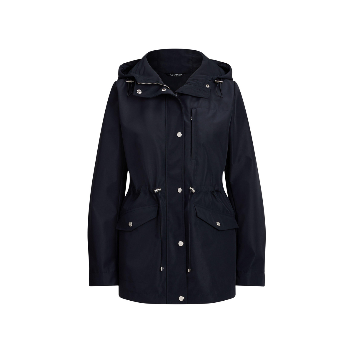 Water-Resistant Adjustable Rain Anorak