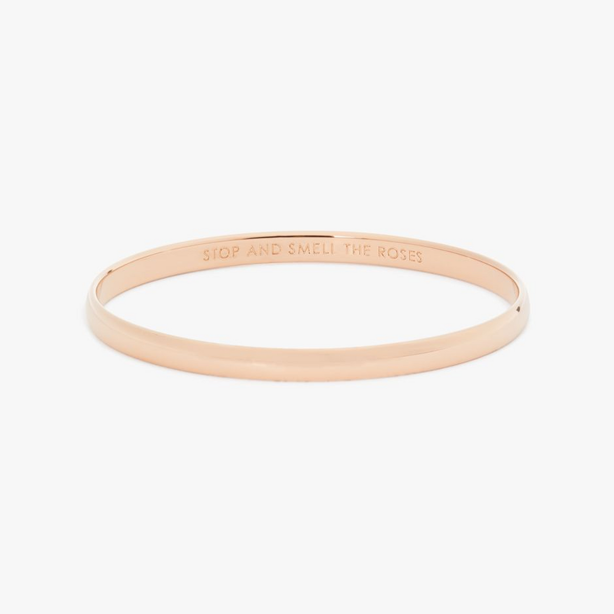 Stop And Smell The Roses Idiom Bangle