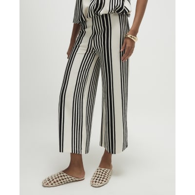 White Stripe Culottes
