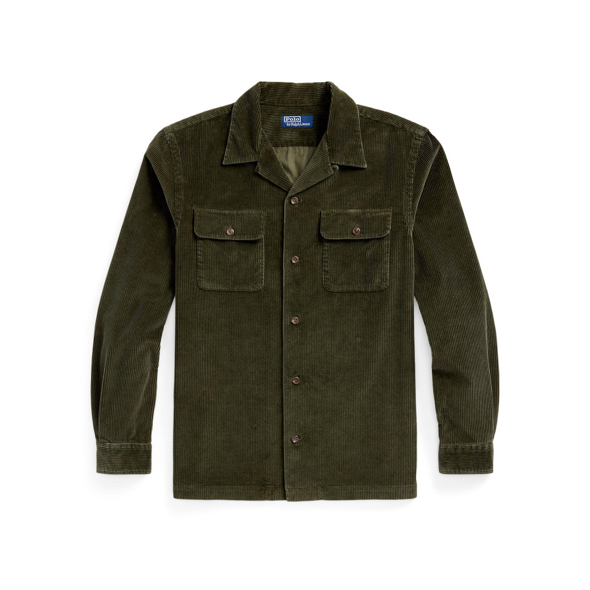 Wide-Wale Cord Overshirt