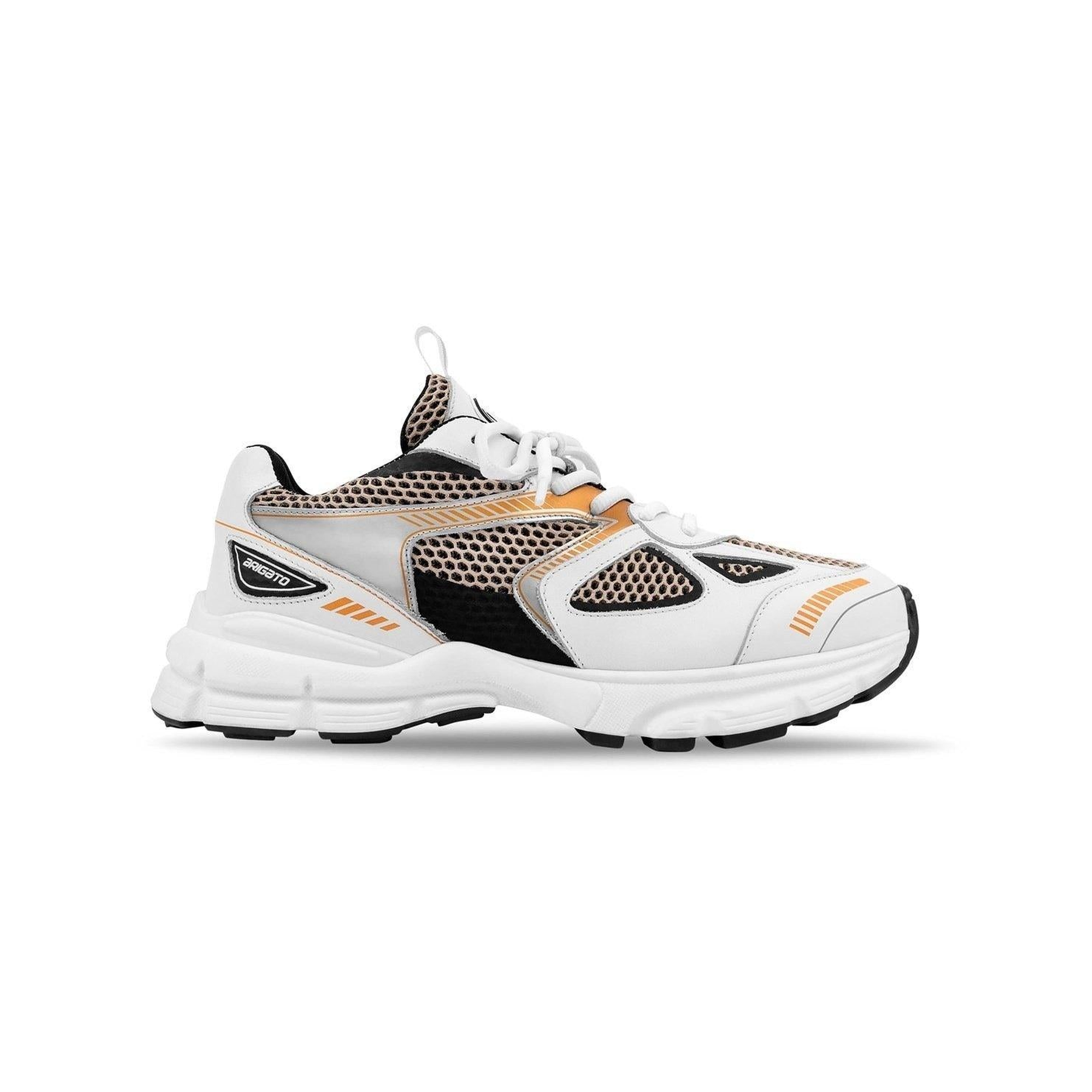 Marathon Leather And Mesh Trainers
