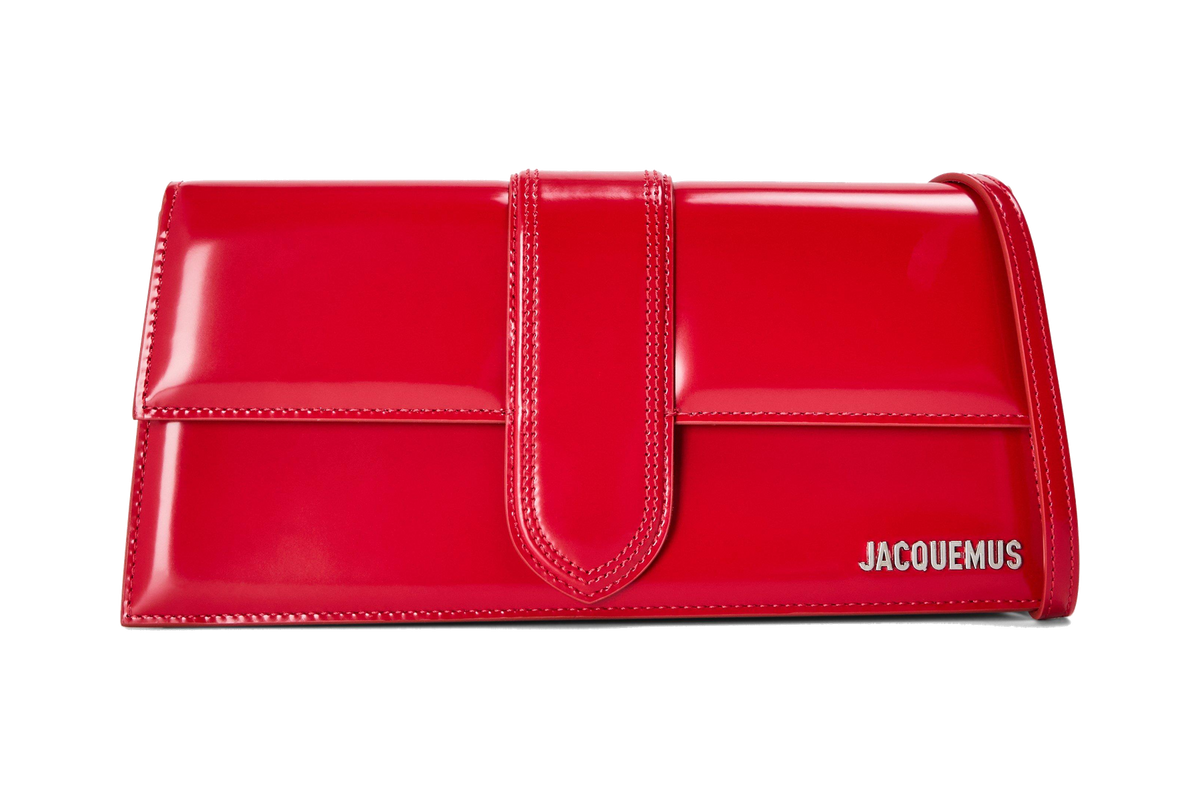Plain Leather Le Bambino Long Flap Bag