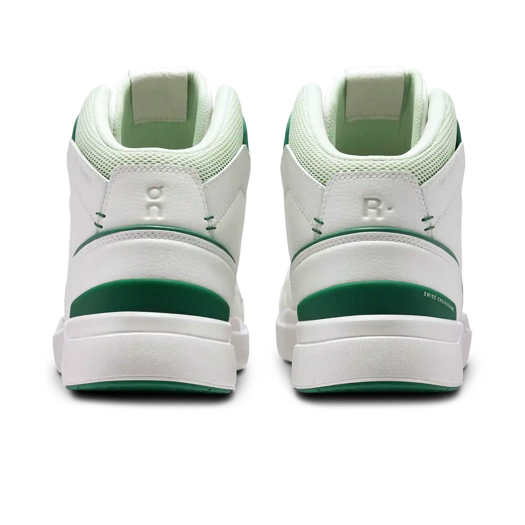 THE ROGER Clubhouse Mid White Green On Running