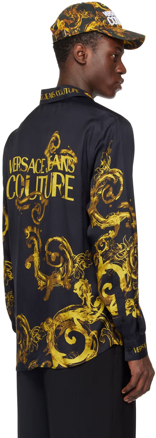 Black Print Shirt