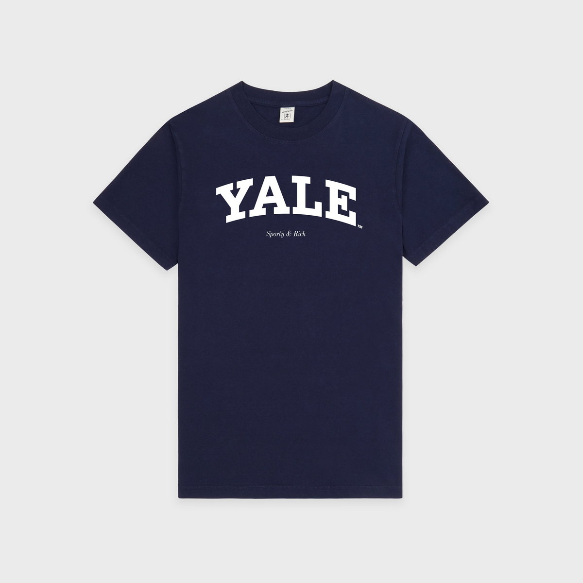 Yale Classic T-shirt - Navy/White