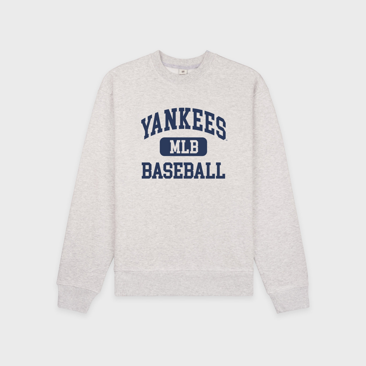 Yankees Ivy Crewneck - Heather Gray/Navy