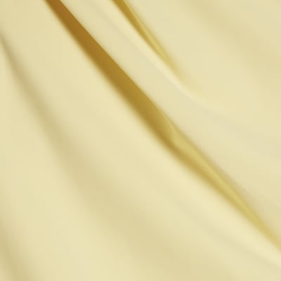 Yellow Sleeveless Slash Neck Top