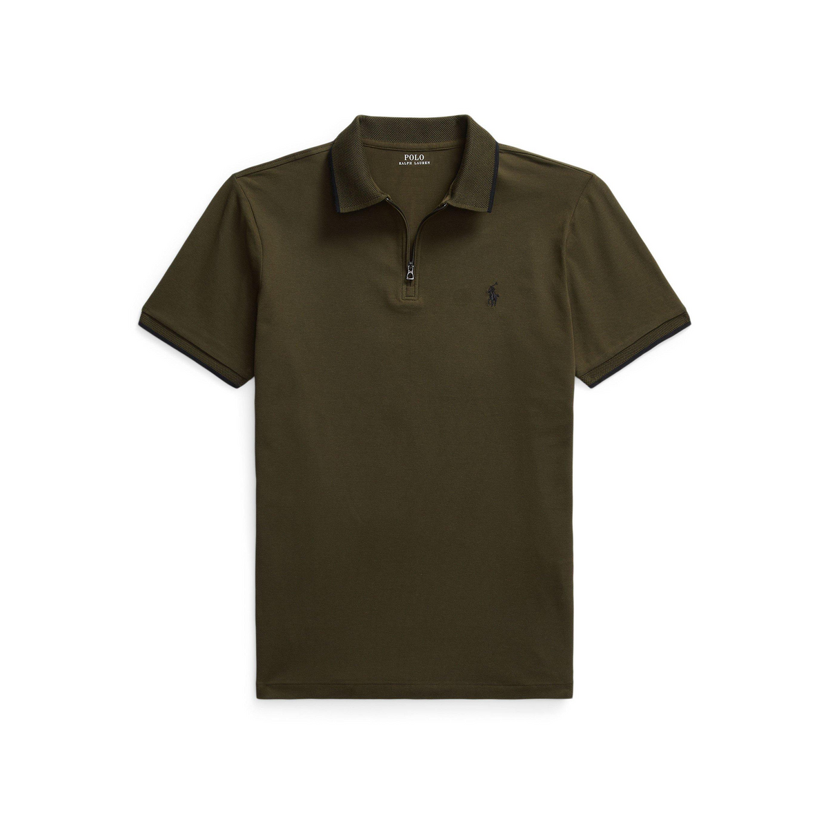 Zipped Short Sleeve Shirt