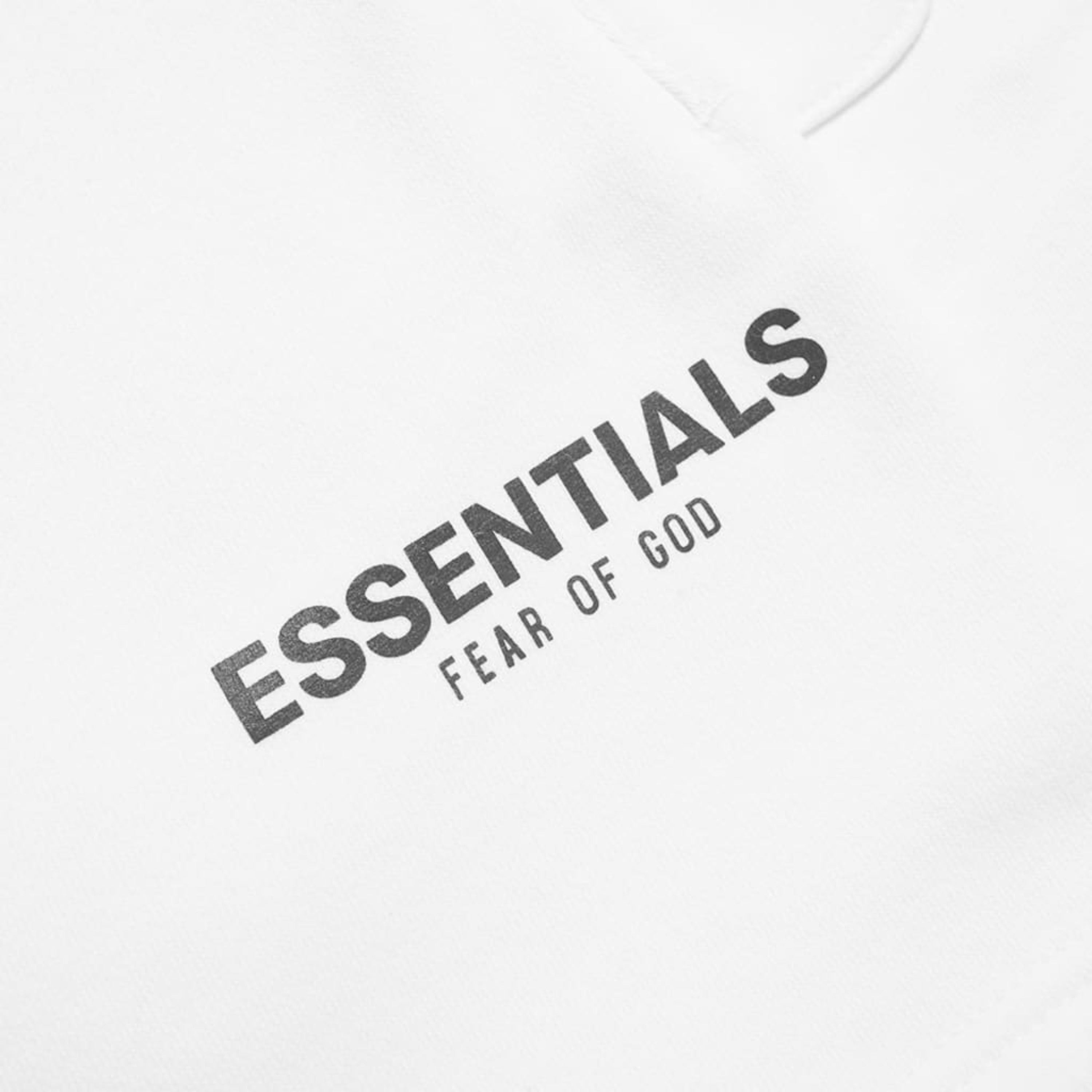 Essential Fear Of God Essentials White Shorts - Size: L Shorts | Shop From The Mirage
